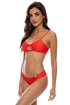 Luli Fama Hot Tropics Seamless Wavy Ruched Back Bottom